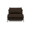 Innovation Cubed 02 Stuhl 358 Taura Choco Chrom - Gallery 1 Innovation Cubed 02 Stuhl 358 Taura Choco Chrom