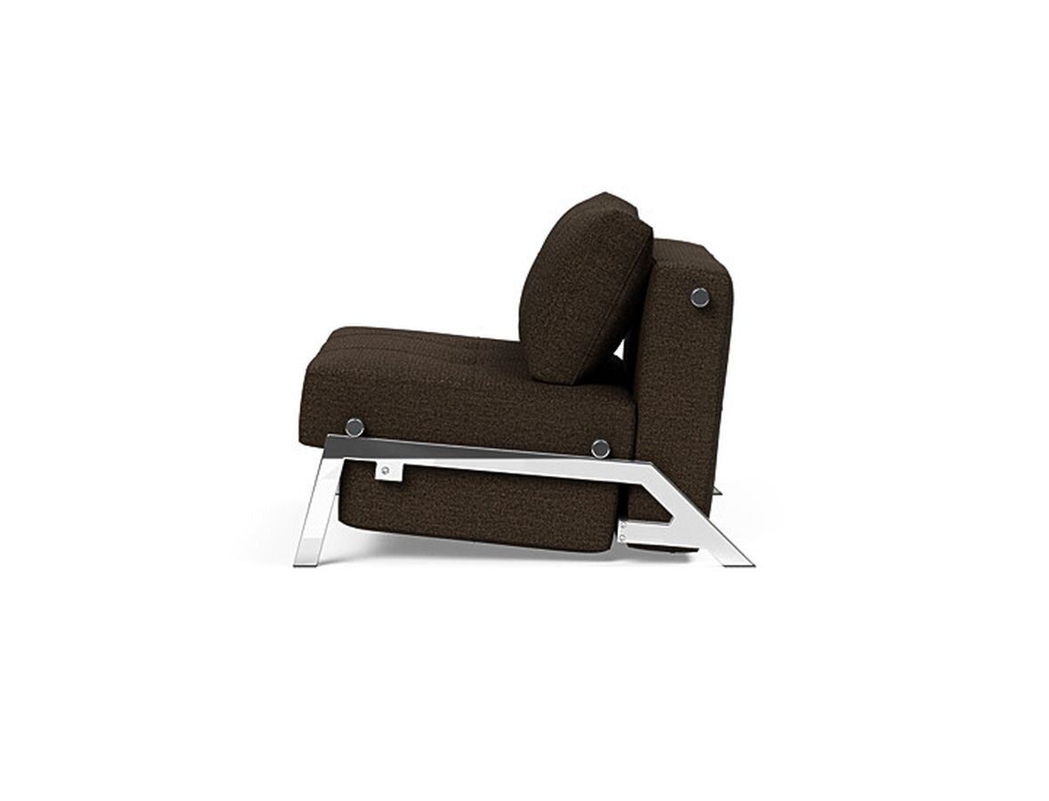 Innovation Cubed 02 Stuhl 358 Taura Choco Chrom - Gallery 2 Innovation Cubed 02 Stuhl 358 Taura Choco Chrom