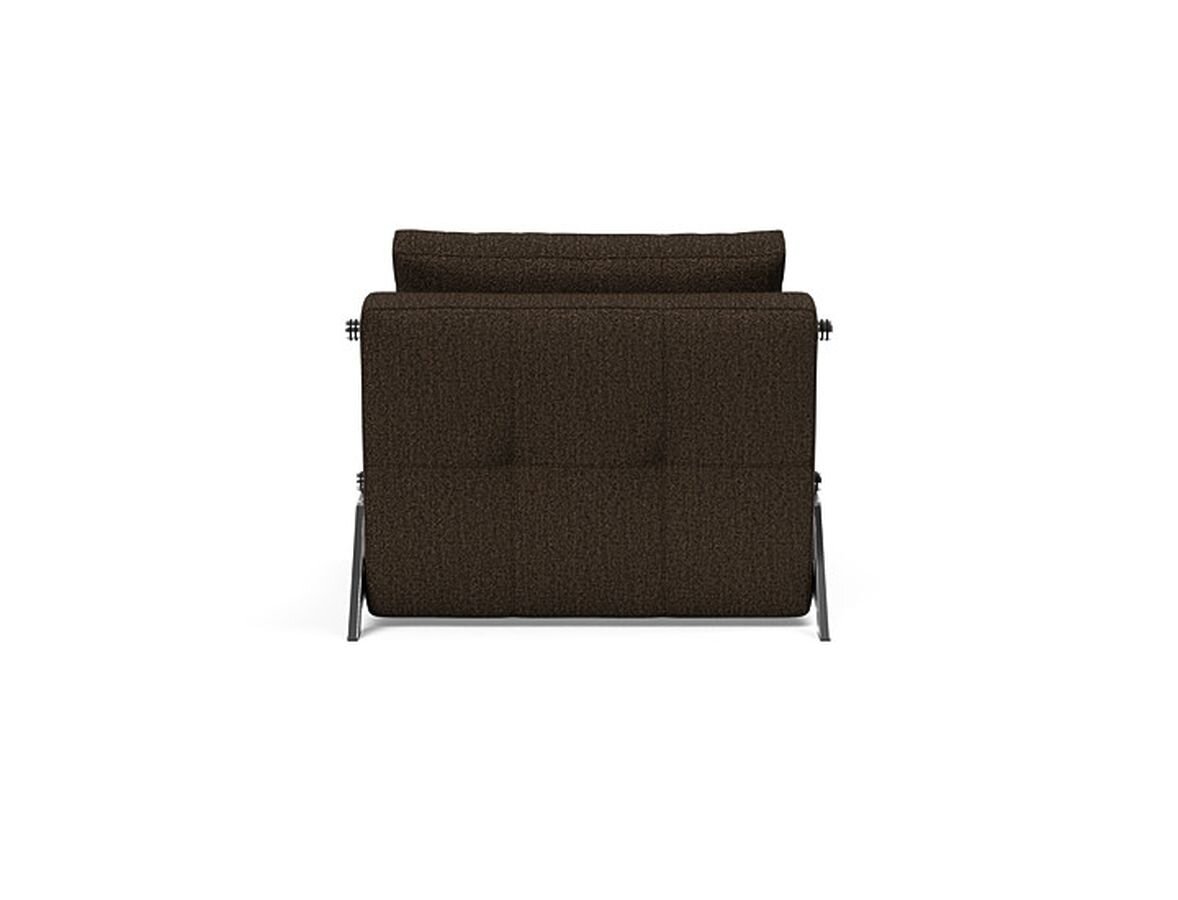 Innovation Cubed 02 Stuhl 358 Taura Choco Chrom - Gallery 5 Innovation Cubed 02 Stuhl 358 Taura Choco Chrom