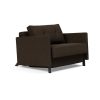 Innovation Cubed 02 Stuhl mit Armlehnen 358 Taura Choco