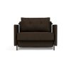 Innovation Cubed 02 Stuhl mit Armlehnen 358 Taura Choco