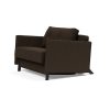 Innovation Cubed 02 Stuhl mit Armlehnen 358 Taura Choco