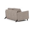 Innovation Cubed 02 140 Klappsofa mit Armlehnen 472 Yuveno Warm Grey