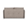 Innovation Cubed 02 140 Klappsofa mit Armlehnen 472 Yuveno Warm Grey