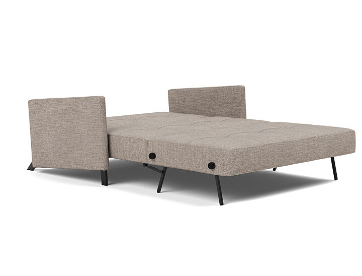Innovation Cubed 02 140 Klappsofa mit Armlehnen 472 Yuveno Warm Grey