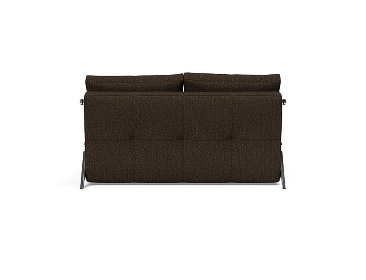 Innovation Cubed 02 140 Klappsofa 358 Taura Choco Chrom - Gallery 5 Innovation Cubed 02 140 Klappsofa 358 Taura Choco Chrom