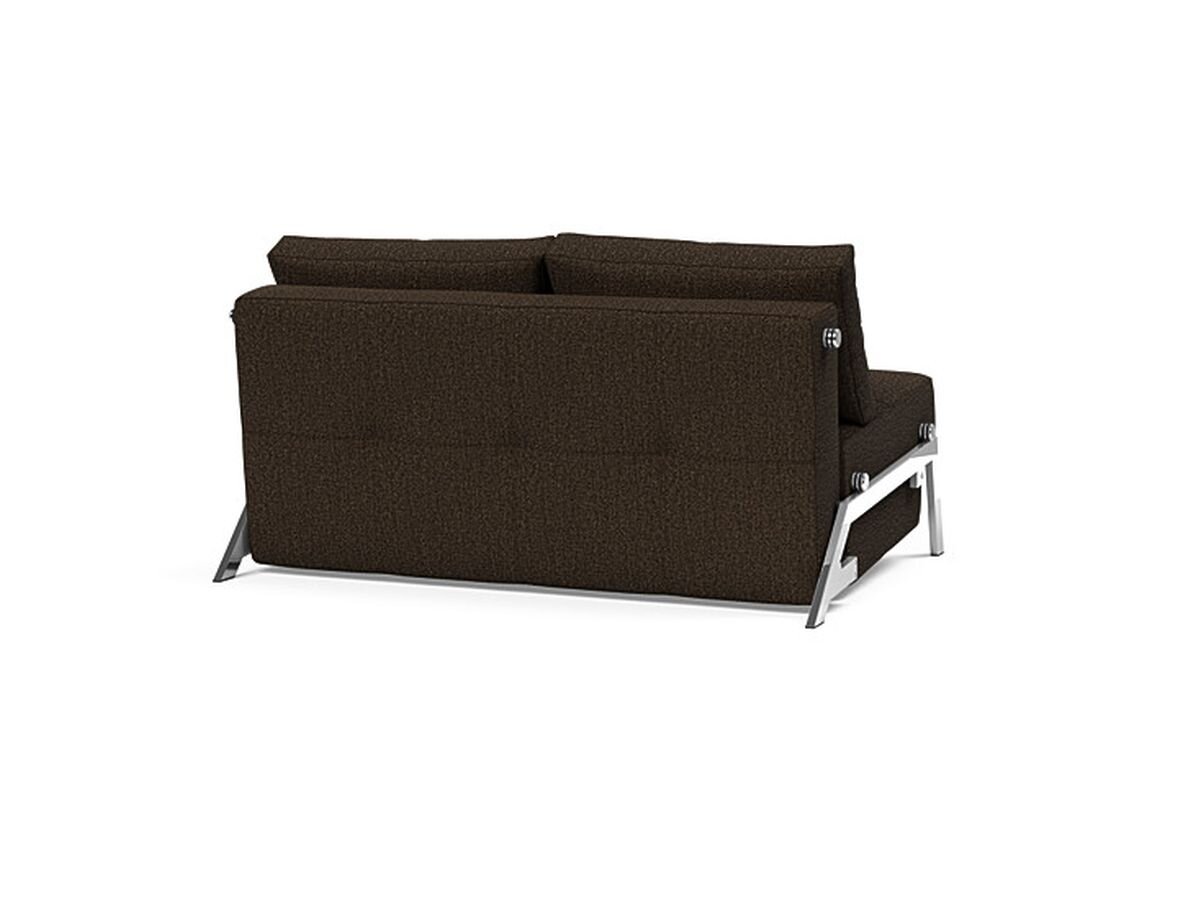 Innovation Cubed 02 140 Klappsofa 358 Taura Choco Chrom - Gallery 6 Innovation Cubed 02 140 Klappsofa 358 Taura Choco Chrom
