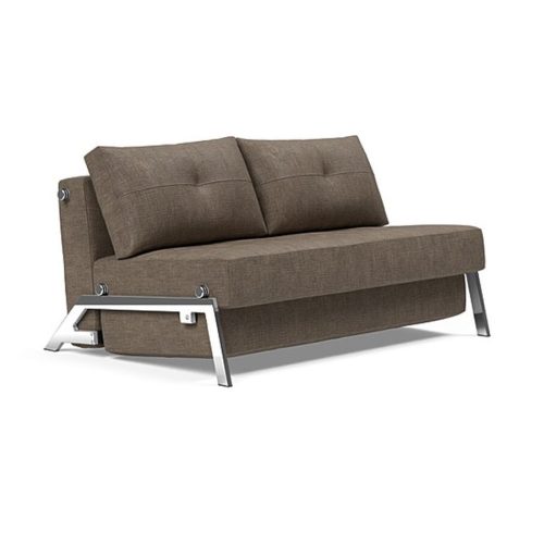 Innovation Cubed 02 140 Klappsofa 411 Esina Cedar Brown Chrom Innovation Cubed 02 140 Klappsofa 411 Esina Cedar Brown Chrom