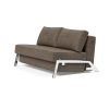 Innovation Cubed 02 140 Klappsofa 411 Esina Cedar Brown Chrom