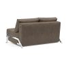 Innovation Cubed 02 140 Klappsofa 411 Esina Cedar Brown Chrom