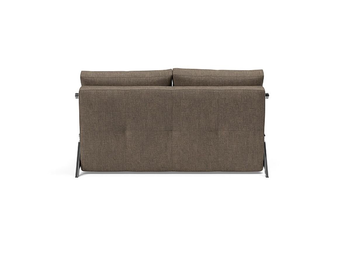 Innovation Cubed 02 140 Klappsofa 411 Esina Cedar Brown Chrom