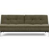 Innovation Dublexo Klappsofa 316 Cordufine, Pine Green Chrom / Mattschwarz