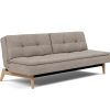 Innovation Dublexo Klappsofa 472 Yuveno Warm Grey Eik Eiche / Gestell schwarz