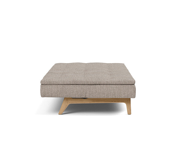 Innovation Dublexo Klappsofa 472 Yuveno Warm Grey Eik Eiche / Gestell schwarz