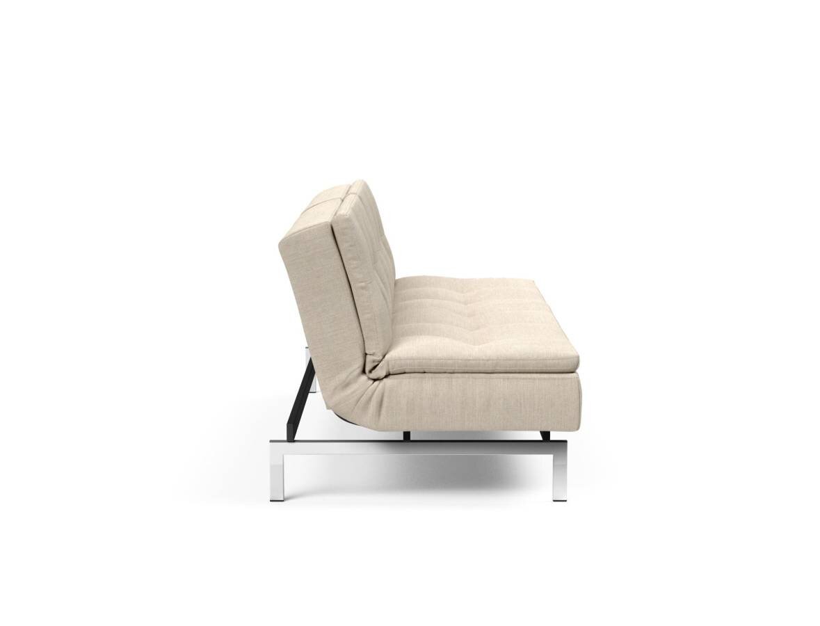 Innovation Dublexo Klappsofa 586 Phobos Latte Chrom / Mattschwarz - Gallery 2 Innovation Dublexo Klappsofa 586 Phobos Latte Chrom / Mattschwarz