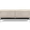 Innovation Dublexo Klappsofa 594 Corduroy Ivory Chrom / Mattschwarz