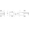Innovation Eivor Schlafsofa, 140-195 Spring 358 Taura Choco