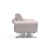 Innovation Ghia Klappsofa 300 Weda Sand Ghia Beine chrom / matt schwarz