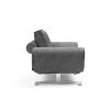 Innovation Ghia Klappsofa 563 Twist Charcoal Ghia Beine chrom / matt schwarz