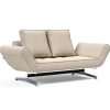 Innovation Ghia Klappsofa 586 Phobos Latte Ghia Beine chrom / matt schwarz Innovation Ghia Klappsofa 586 Phobos Latte Ghia Beine chrom / matt schwarz