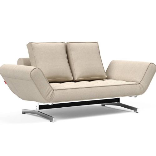 Innovation Ghia Klappsofa 586 Phobos Latte Ghia Beine chrom / matt schwarz Innovation Ghia Klappsofa 586 Phobos Latte Ghia Beine chrom / matt schwarz