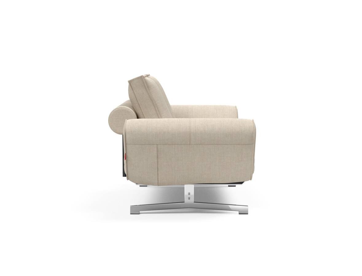 Innovation Ghia Klappsofa 586 Phobos Latte Ghia Beine chrom / matt schwarz - Gallery 2 Innovation Ghia Klappsofa 586 Phobos Latte Ghia Beine chrom / matt schwarz