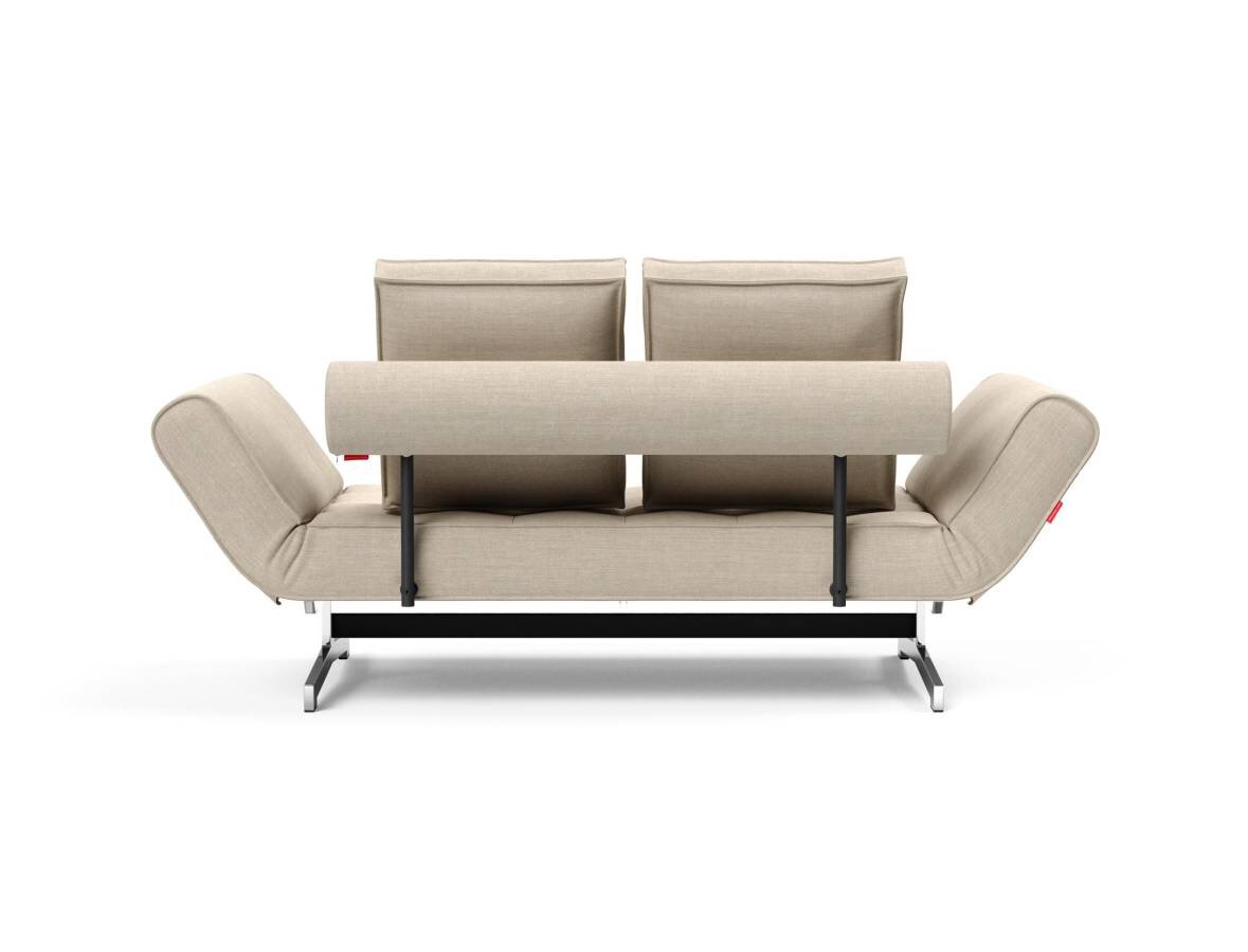 Innovation Ghia Klappsofa 586 Phobos Latte Ghia Beine chrom / matt schwarz - Gallery 3 Innovation Ghia Klappsofa 586 Phobos Latte Ghia Beine chrom / matt schwarz