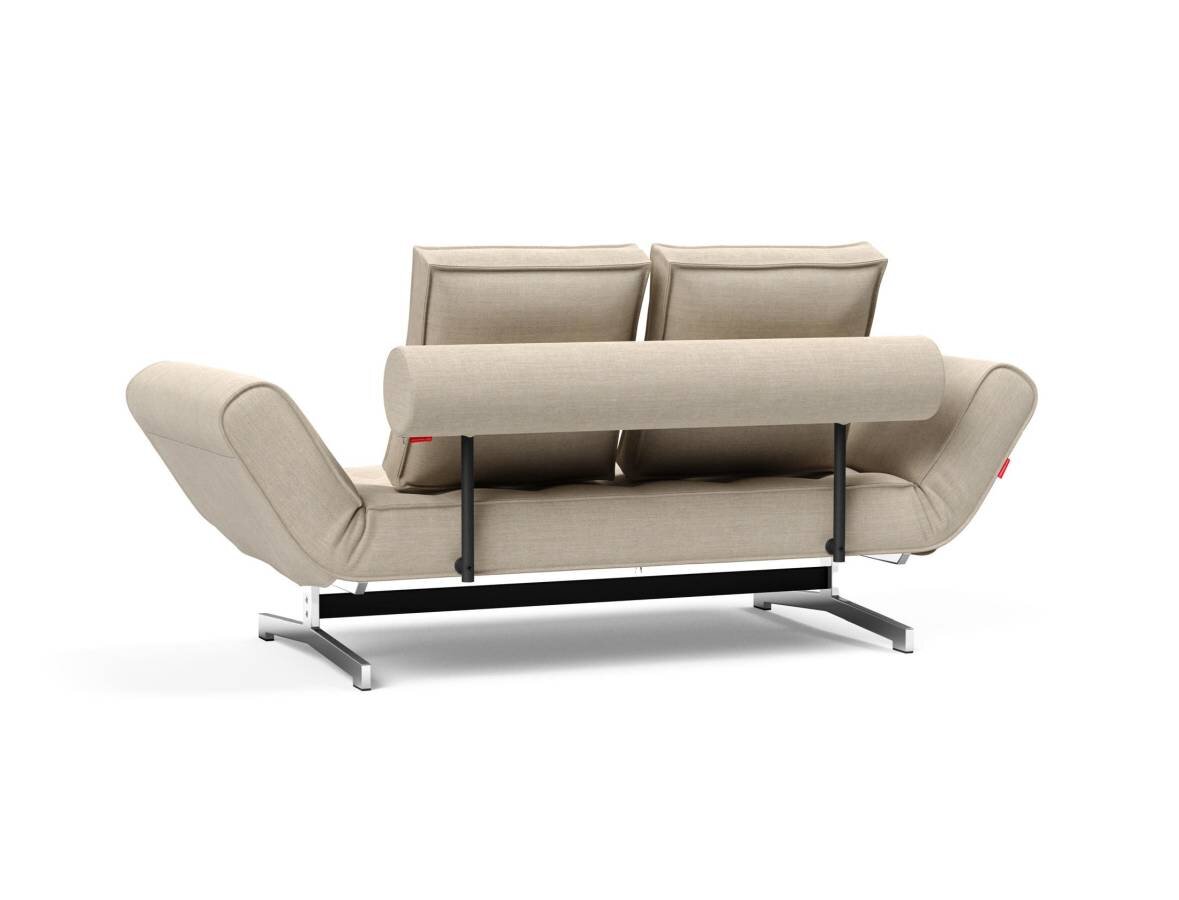 Innovation Ghia Klappsofa 586 Phobos Latte Ghia Beine chrom / matt schwarz - Gallery 4 Innovation Ghia Klappsofa 586 Phobos Latte Ghia Beine chrom / matt schwarz