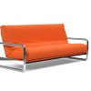 Innovation Lomira Klappsofa 140 x 200 cm | Latex Quiltus 411 Esina, Cedor Brown