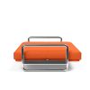Innovation Lomira Klappsofa 140 x 200 cm | Latex Quiltus 411 Esina, Cedor Brown