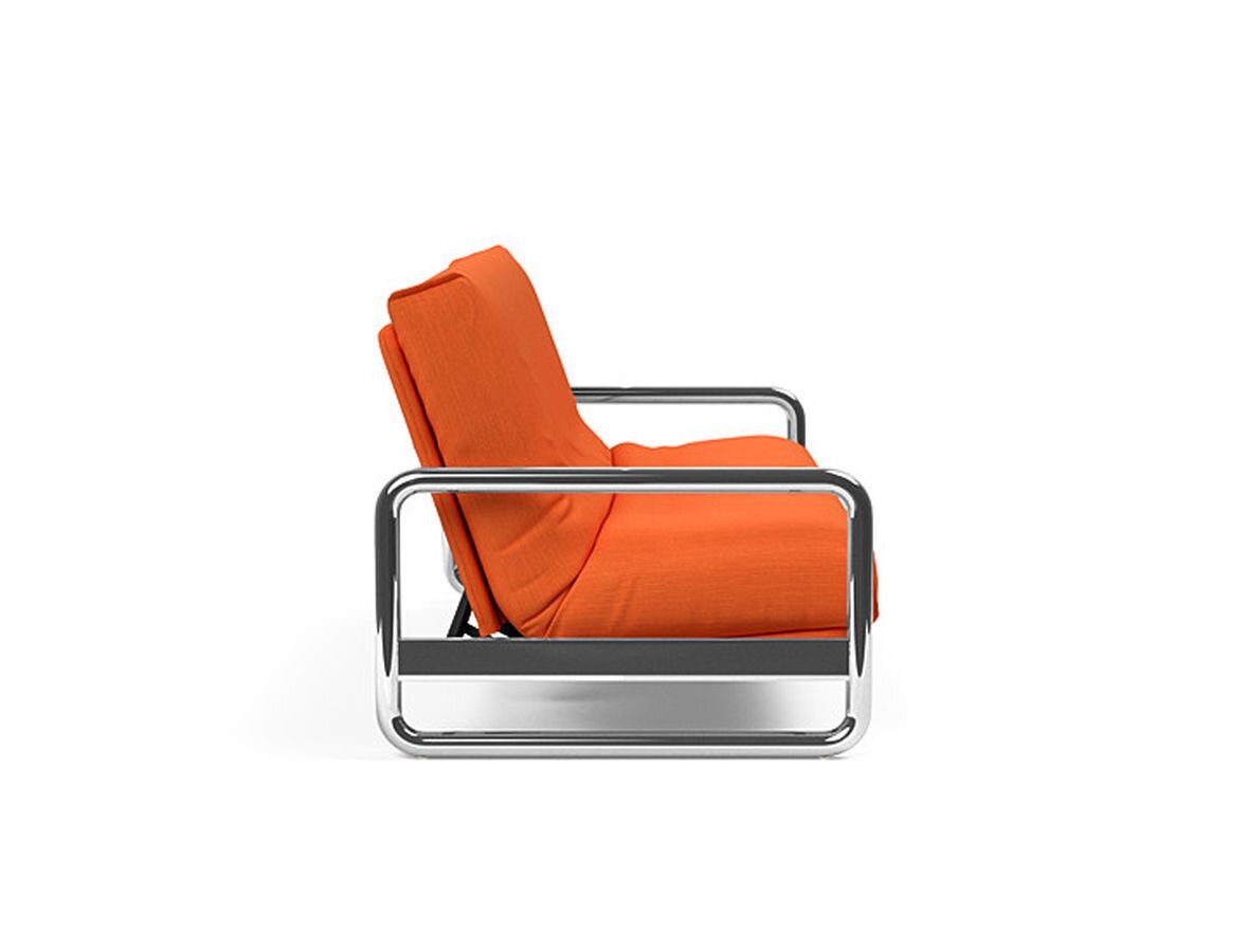 Innovation Lomira Klappsofa 140 x 200 cm | Latex Quiltus 411 Esina, Cedor Brown