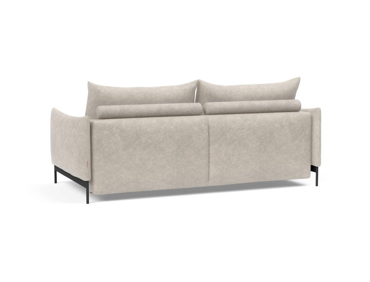 Innovation Malloy Klappsofa 280 Avella Sand - Gallery 4 Innovation Malloy Klappsofa 280 Avella Sand