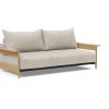 Innovation Malloy Wood Klappsofa 280 Avella Sand Innovation Malloy Wood Klappsofa 280 Avella Sand