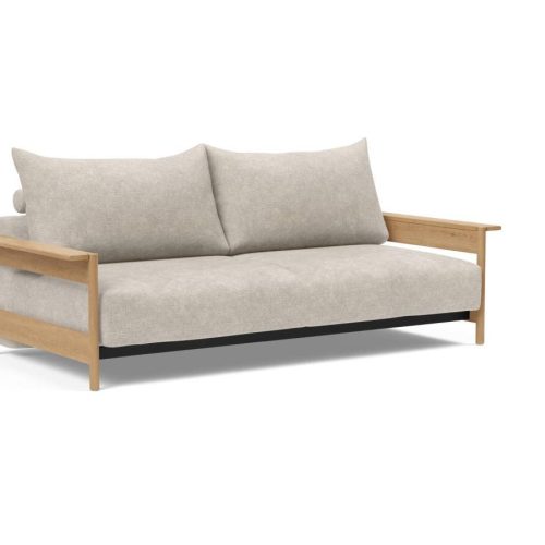 Innovation Malloy Wood Klappsofa 280 Avella Sand