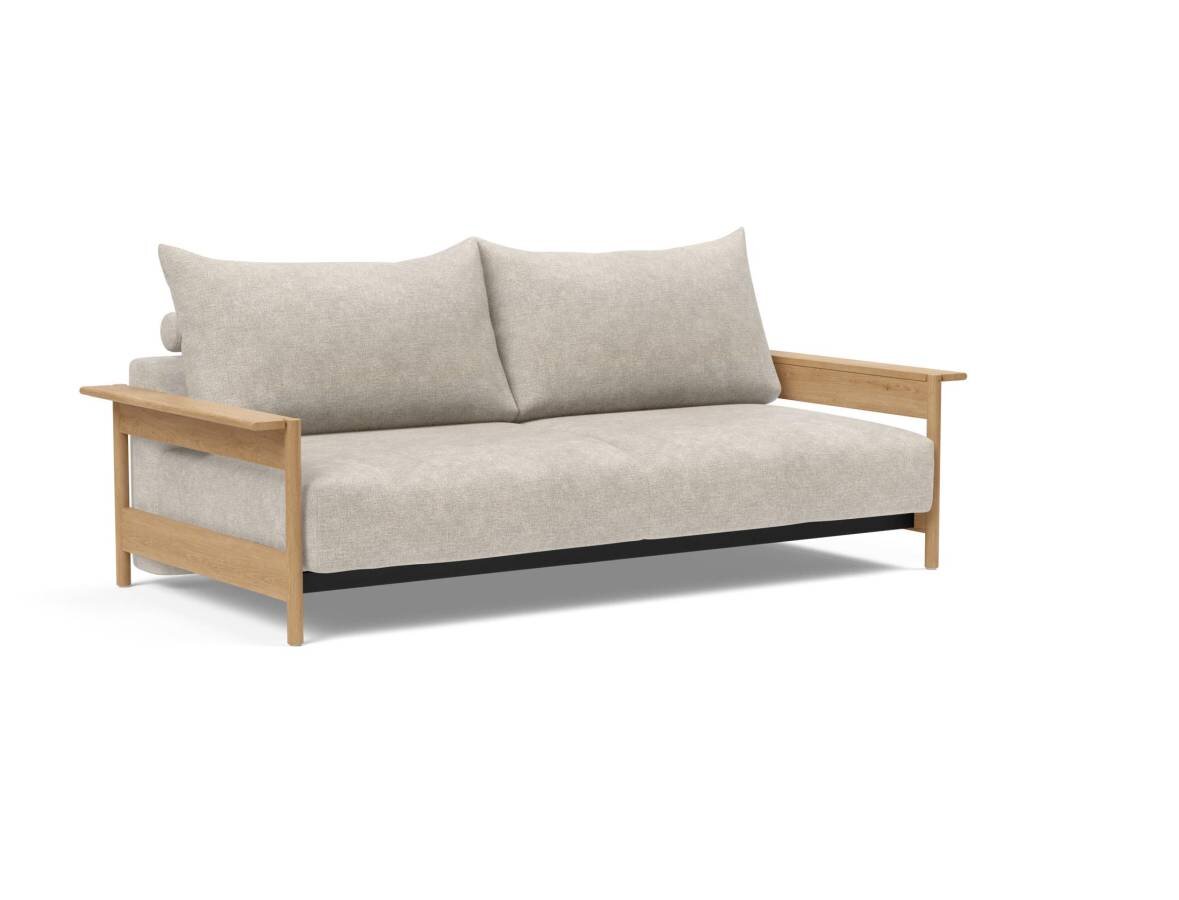 Innovation Malloy Wood Klappsofa 280 Avella Sand Innovation Malloy Wood Klappsofa 280 Avella Sand