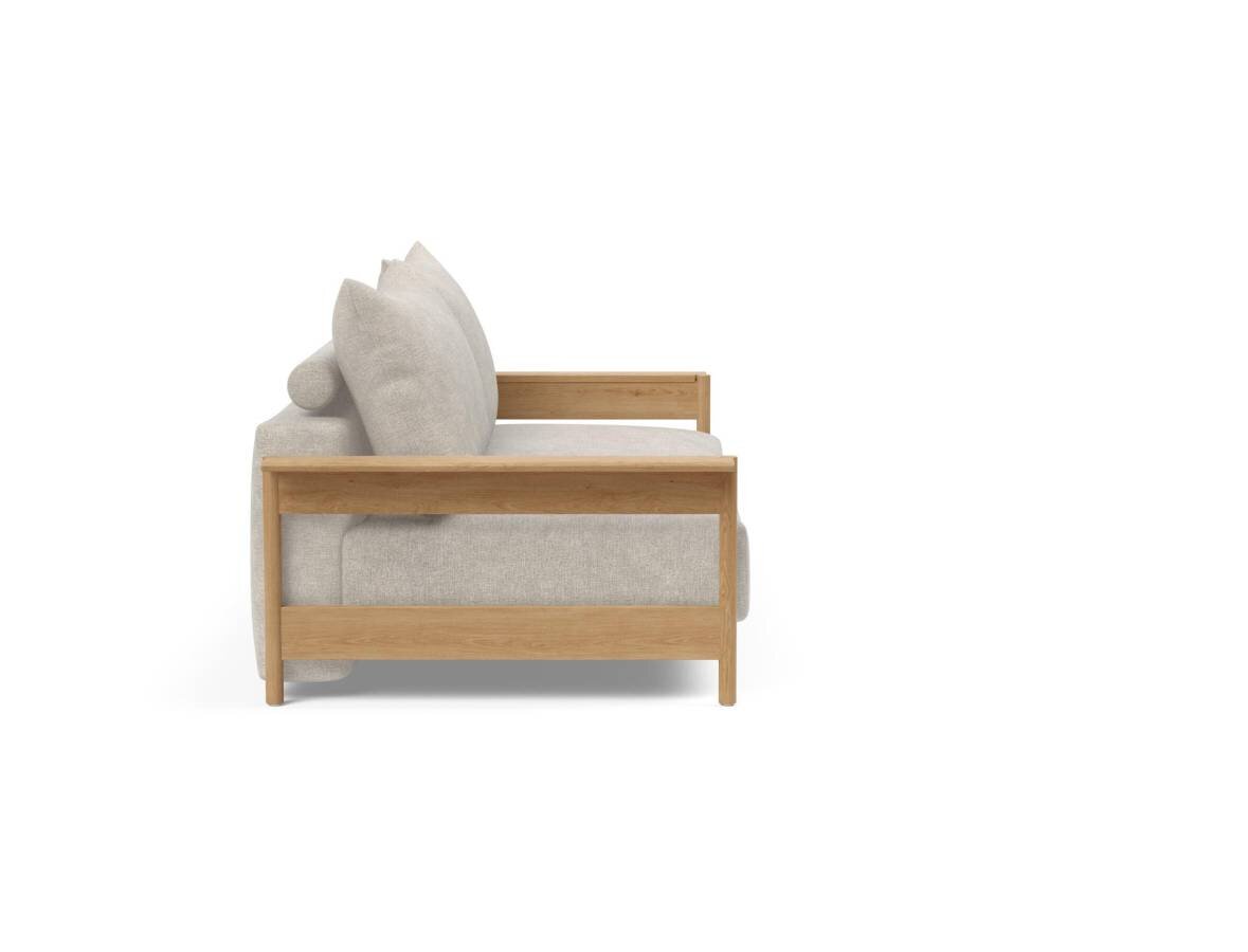 Innovation Malloy Wood Klappsofa 280 Avella Sand - Gallery 2 Innovation Malloy Wood Klappsofa 280 Avella Sand