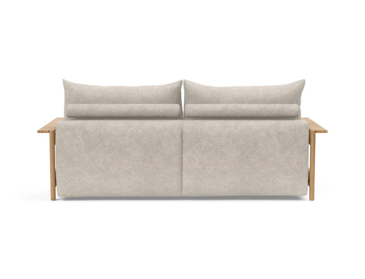 Innovation Malloy Wood Klappsofa 280 Avella Sand - Gallery 3 Innovation Malloy Wood Klappsofa 280 Avella Sand