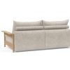 Innovation Malloy Wood Klappsofa 280 Avella Sand - Gallery 4 Innovation Malloy Wood Klappsofa 280 Avella Sand