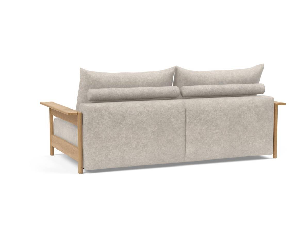 Innovation Malloy Wood Klappsofa 280 Avella Sand - Gallery 4 Innovation Malloy Wood Klappsofa 280 Avella Sand