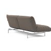 Innovation Mikunjo Schlafsofa 530 Bouclé Taupe
