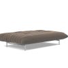 Innovation Mikunjo Schlafsofa 530 Bouclé Taupe