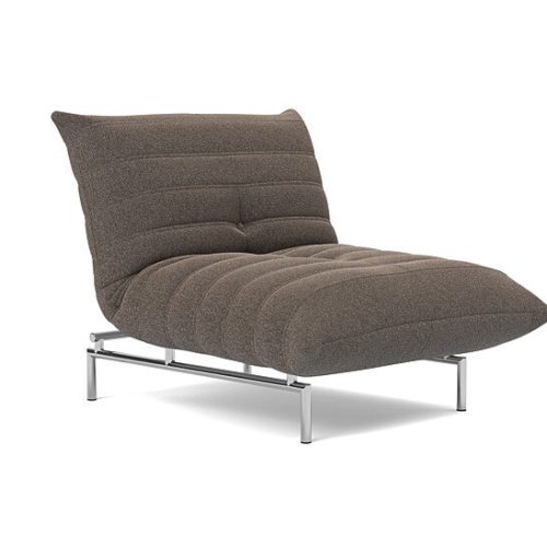 Innovation Mikunjo Sessel 530 Bouclé Taupe