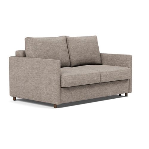 Innovation Neah 140 Klappsofa mit schmalen Armlehnen 472 Yuveno Warm Grey Innovation Neah 140 Klappsofa mit schmalen Armlehnen 472 Yuveno Warm Grey