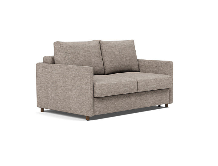 Innovation Neah 140 Klappsofa mit schmalen Armlehnen 472 Yuveno Warm Grey Innovation Neah 140 Klappsofa mit schmalen Armlehnen 472 Yuveno Warm Grey