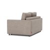 Innovation Neah 140 Klappsofa mit schmalen Armlehnen 472 Yuveno Warm Grey - Gallery 4 Innovation Neah 140 Klappsofa mit schmalen Armlehnen 472 Yuveno Warm Grey