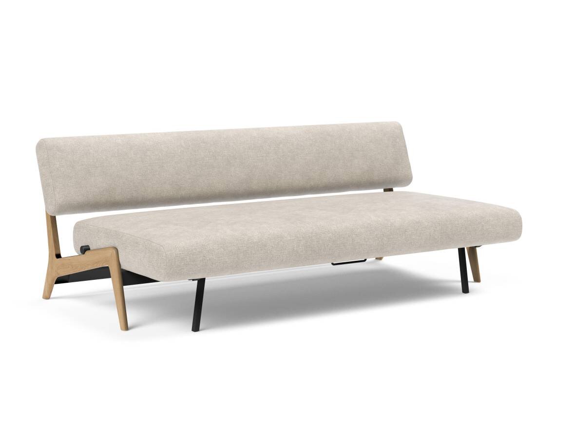Innovation Nolis Klappsofa 280 Avella Sand - Gallery 5 Innovation Nolis Klappsofa 280 Avella Sand