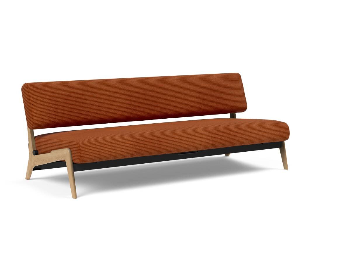 Innovation Nolis Klappsofa 595 Curduroy Burnt Orange - Gallery 1 Innovation Nolis Klappsofa 595 Curduroy Burnt Orange