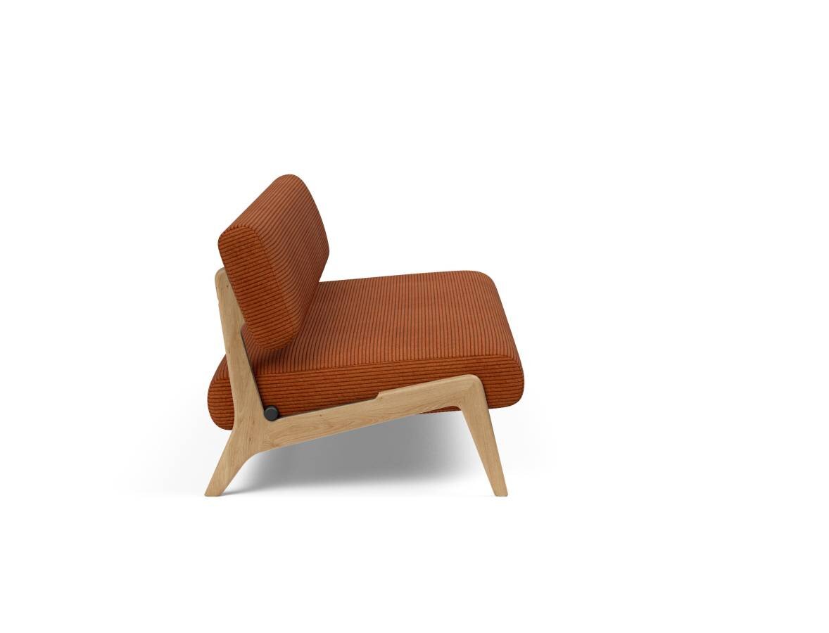 Innovation Nolis Klappsofa 595 Curduroy Burnt Orange - Gallery 2 Innovation Nolis Klappsofa 595 Curduroy Burnt Orange