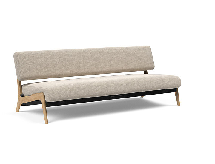 Innovation Nolis Klappsofa 612 Linen Sand Grey