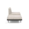 Innovation Puri Klappsofa 280 Avella Sand Walnuss-Tisch